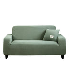 Jacquard Stretch Sofa Cover – Elastic Slipcover for L Shape and Standard Couches