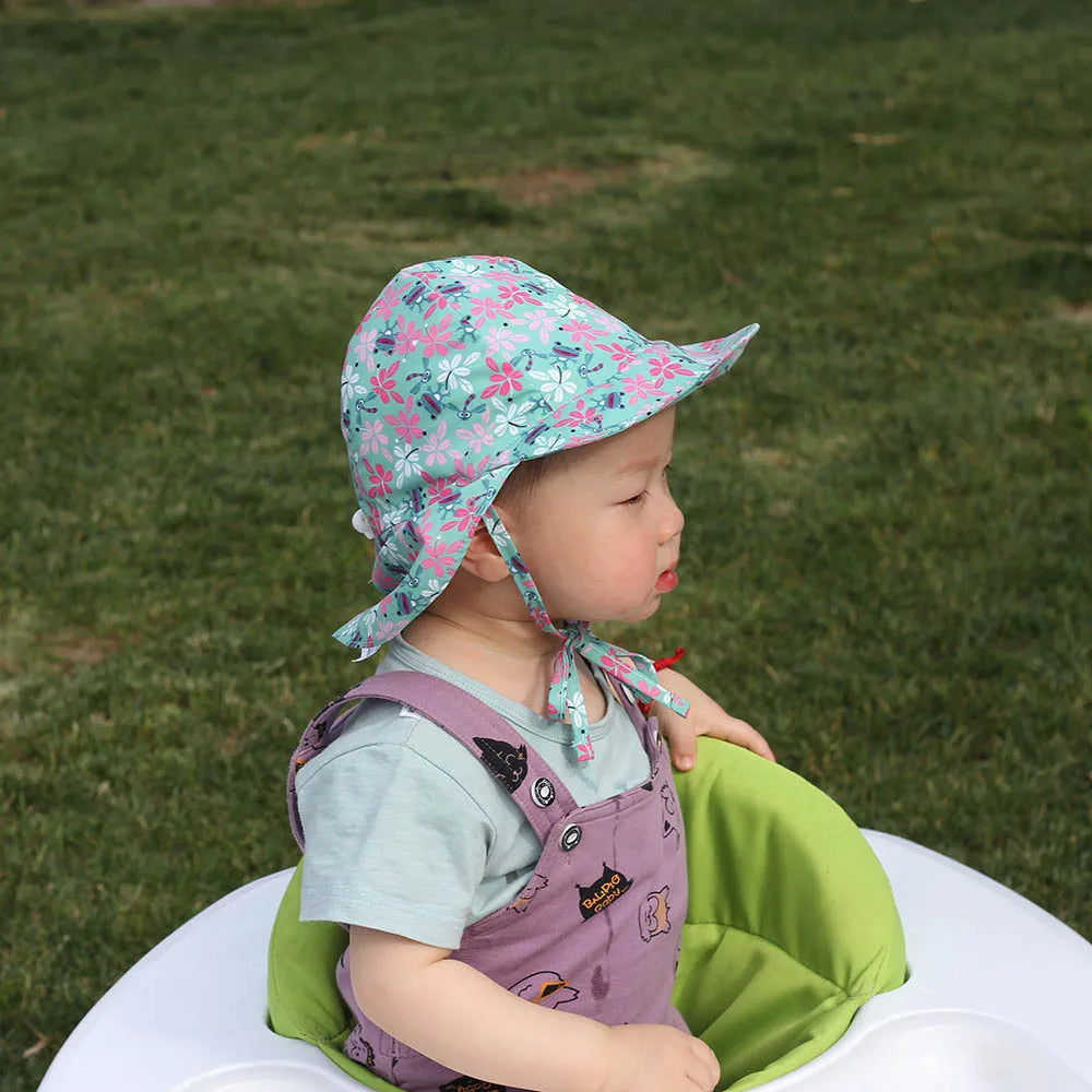 Adjustable Kids Bucket Hat – UV Protection Quick-Dry Cap for Beach Summer
