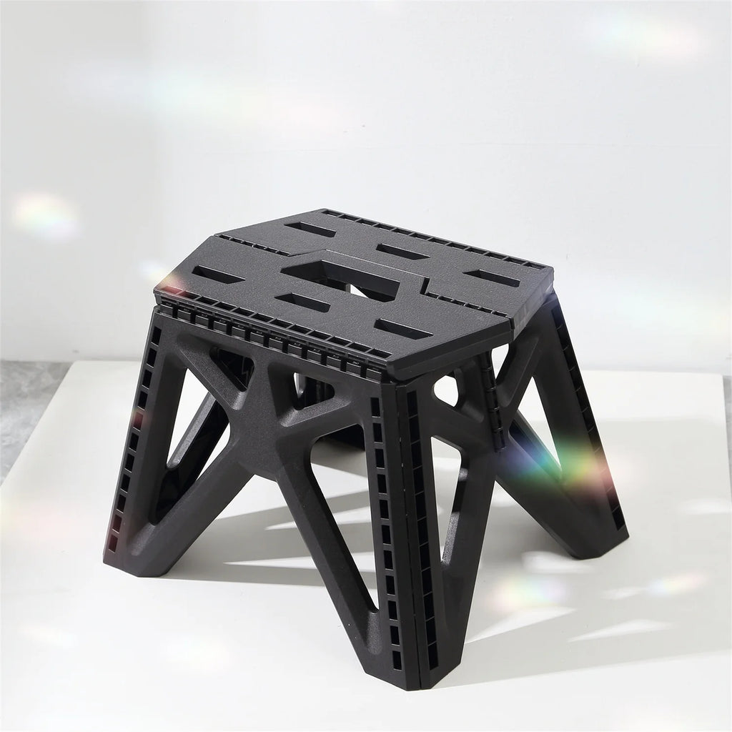 Portable Folding Stool – High Load Bearing Chair for Camping and Fishing
