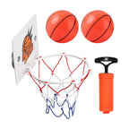 Mini Indoor Basketball Hoop – Wall Mount Backboard for Kids Bedroom Play