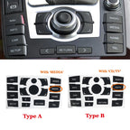Climate Control Button Decals – Interior Repair Stickers for Audi A6 C6