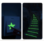 Glow in the Dark Wall Decals – Luminous Dots and Stars for Kids Bedroom Decor