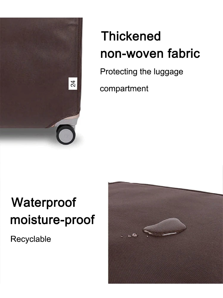 Non-Woven Luggage Protective Cover – Wear-Resistant Dust Shield for Travel