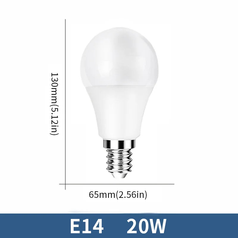 LED Light Bulbs – Energy Efficient E27 E14 Lamps for Home Interior Lighting