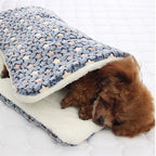 Washable Plush Pet Sofa Bed – Soft Winter Sleeping Mat for Small Large Dogs