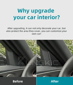Carbon Fiber Door Triangle Trim – Interior Accessories for Kia Stinger