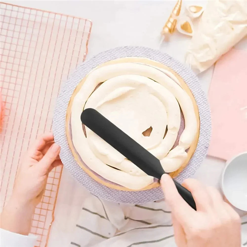 Silicone Spatula Set – Heat-Resistant Non-Stick Tools for Cooking and Baking