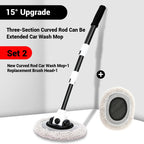 Telescoping Car Wash Brush – Soft Chenille Mop for Auto Detailing