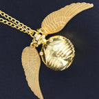 Vintage Gold Fairy Ball Quartz Pocket Watch – Pendant Necklace Gift