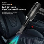 6-in-1 Handheld Car Vacuum – Wireless Portable Cleaner for Auto and Home