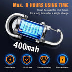 Rechargeable COB Keychain Flashlight – Portable Pocket Light for Camping