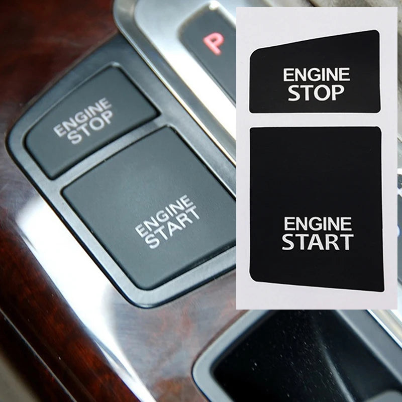 Climate Control Button Decals – Interior Repair Stickers for Audi A6 C6