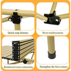 Aluminum Folding Camping Table – Lightweight Portable Desk for Picnics