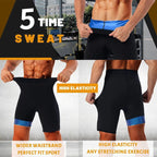 Thermo Sauna Compression Leggings – Fat Burning Body Shaper for Men Gym Workout
