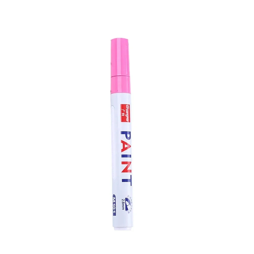 Permanent Paint Marker – Waterproof Oily Ink for Car Tires and Metal