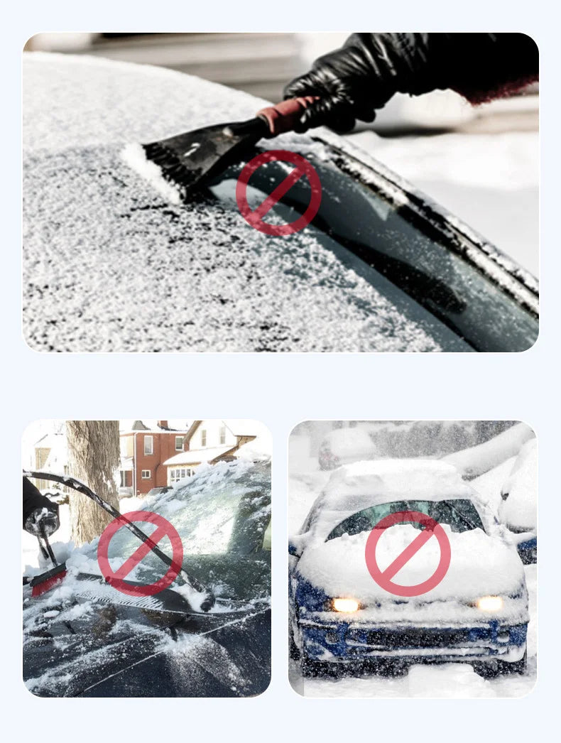 Magnetic Windshield Cover – Waterproof Sun and Snow Shade for Car Protection