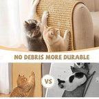 Natural Sisal Cat Scratching Mat – Self-Adhesive Sofa Protector for Cats