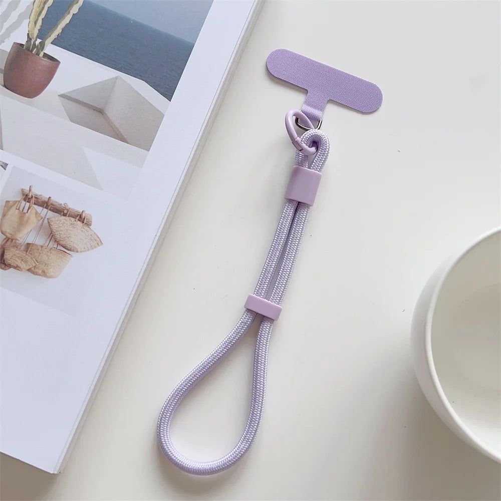 Adjustable Universal Hand Lanyard – Colorful Wrist Strap for Mobile Phones