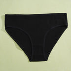 Cotton Briefs – Soft Striped Low Rise Underwear for Women