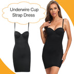 Full Length Shapewear Slip – Nude Tube Dress Body Shaper for Women