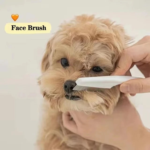 Stainless Steel Flea Comb – Shedding Grooming Tool for Cat and Dog Pets
