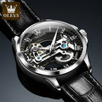 Automatic Mechanical Wristwatch – Skeleton Dial for Men Business Formal