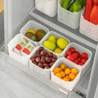 Refrigerator Food Storage Containers – Fresh Produce Organizer for Kitchen
