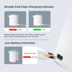 Portable Electric Air Pump – Rechargeable Camping Light for Inflatables