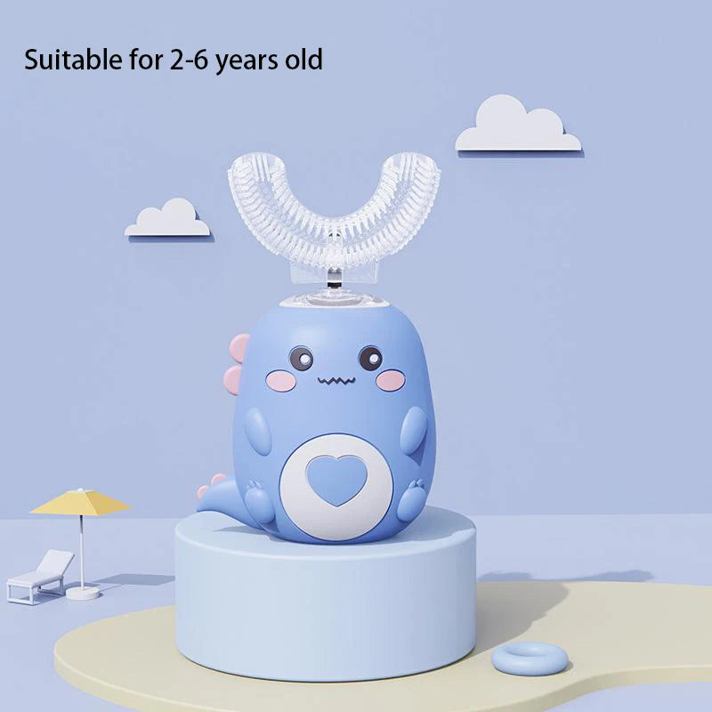 U-Shaped Electric Toothbrush – Silicone Sonic Rechargeable Kids Toothbrush