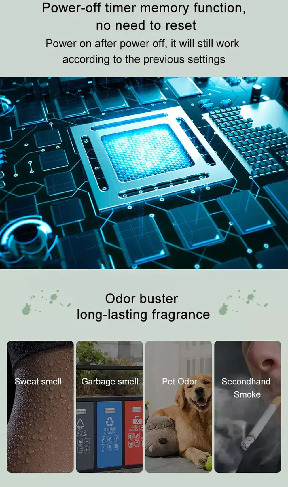 500ml Waterless Fragrance Diffuser – Smart Essential Oil Machine for Home