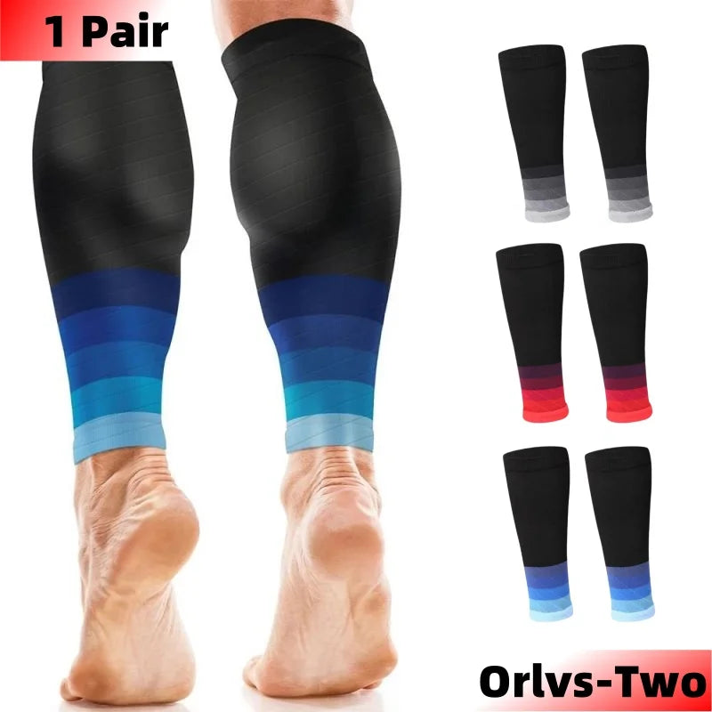 Compression Calf Sleeves – 20-30mmHg Shin Support for Running and Athletics