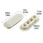 Toilet Seat Buffer Set – Noise Reduction Pads for Bathroom Maintenance