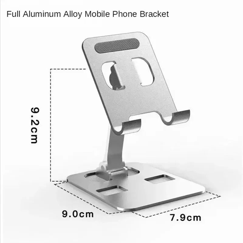 Aluminum Tablet Stand – Adjustable Folding Holder for Desktop Viewing