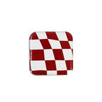 Plaid Checkerboard Folding Mirror – Portable Makeup Accessory for Travel