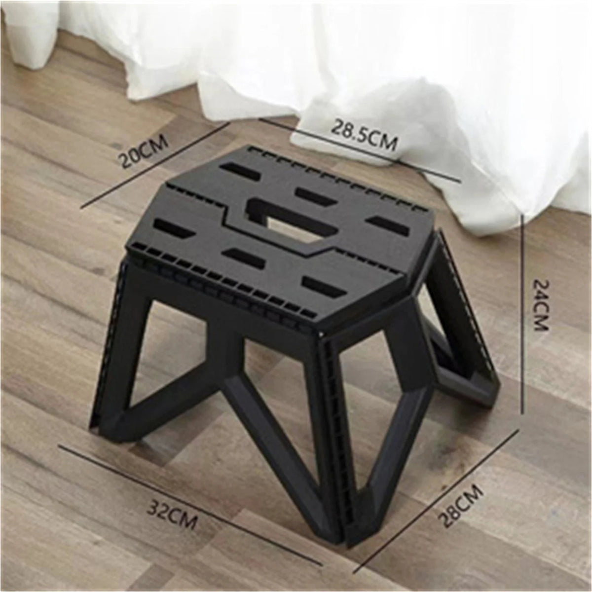 Portable Folding Stool – High Load Bearing Chair for Camping and Fishing