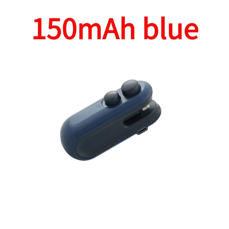 Portable Mini Heat Sealer – Handheld Plastic Bag Sealer for Kitchen Storage