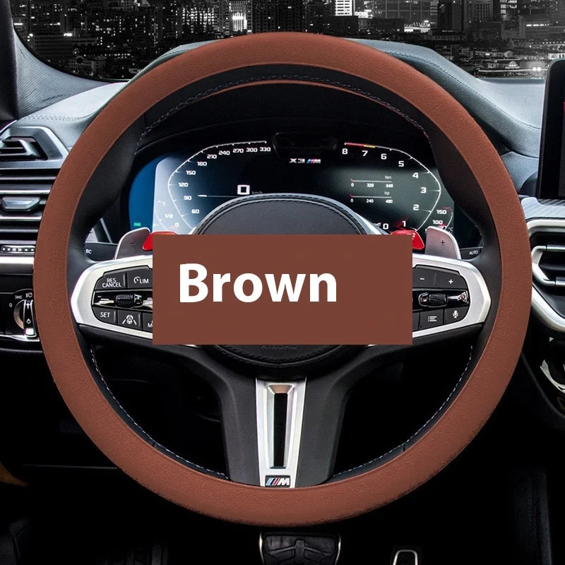 Silicone Steering Wheel Cover – Anti-slip Protective Grip for Universal Cars