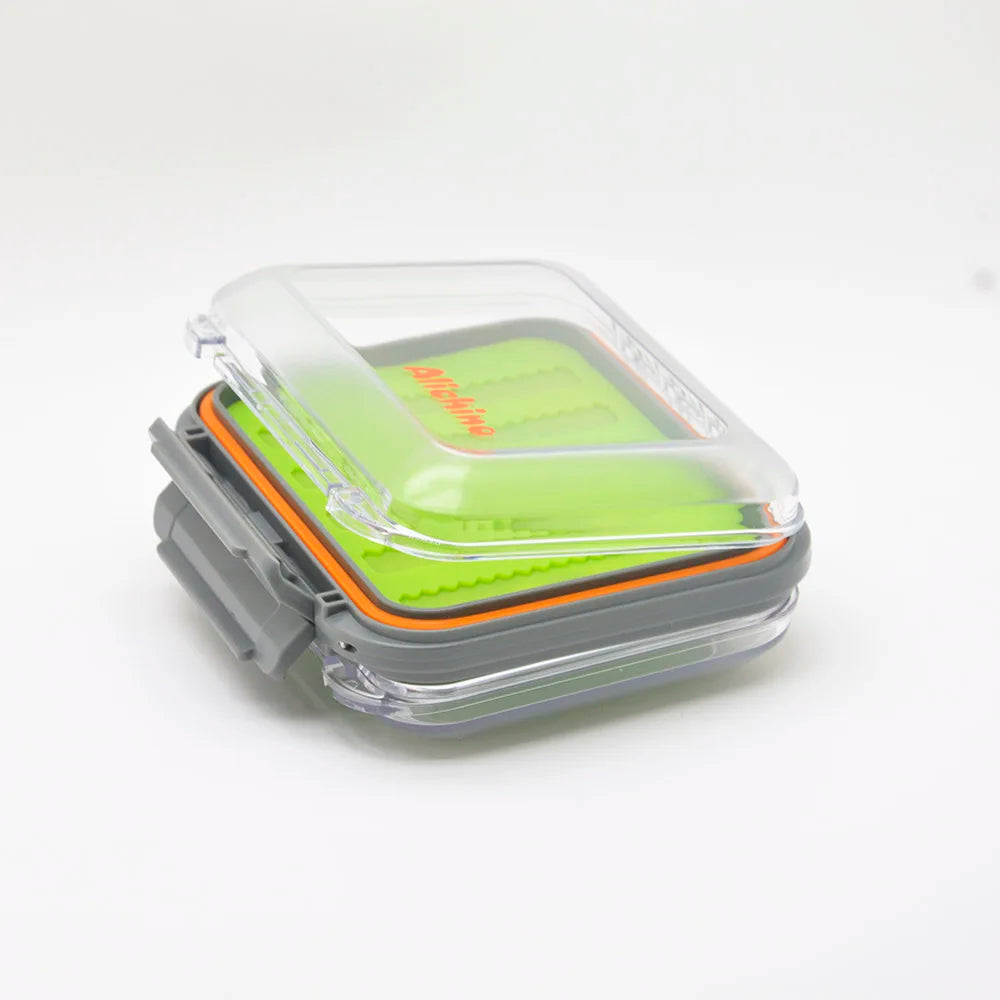 Waterproof Two-Sided Fly Box – Transparent Storage for Fishing Jig Lures