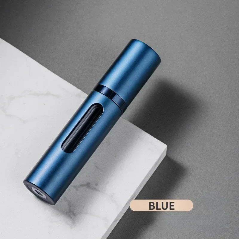 Glass Perfume Atomizer – Refillable Travel Spray Bottle for Cosmetics