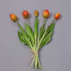 Artificial Tulip Bouquet – Real Touch Floral Decor for Wedding Home