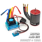 3650 Brushless Motor – Performance Upgrade for 1/10 Scale RC Crawler Trucks