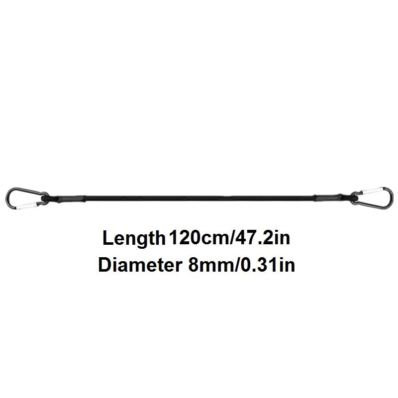 Elastic Bungee Cords with Hooks – Heavy Duty Tie Down for Car Roof Racks