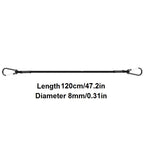 Elastic Bungee Cords with Hooks – Heavy Duty Tie Down for Car Roof Racks