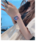 Transparent Silicone Band and Case – Protective Apple Watch Accessory