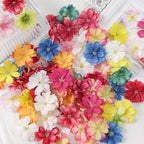Artificial Cherry Blossom Heads – Silk Floral Decor for Weddings and DIY
