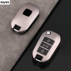 TPU Flip Key Case – Protective Shell for Peugeot and Citroen Car Remotes