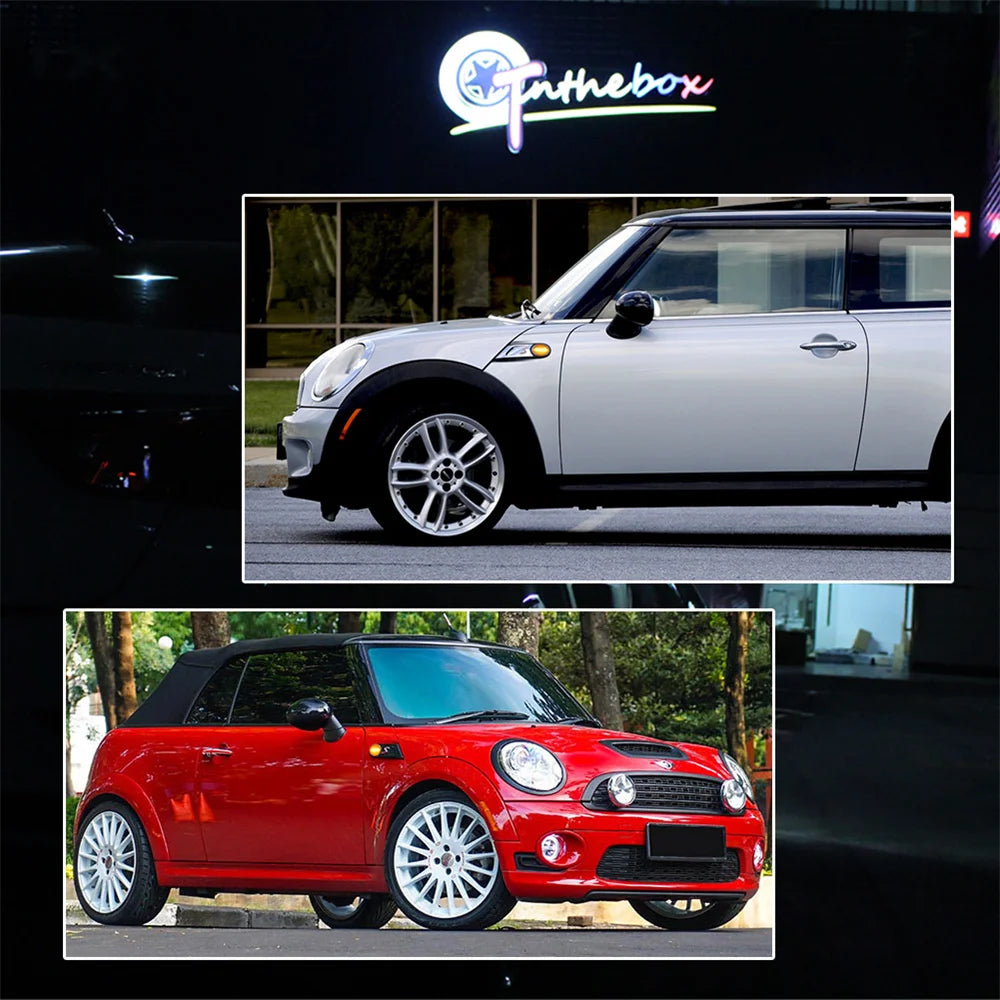 Amber LED Fender Side Marker Lights – Turn Signal Lamp for Mini Cooper R55-R59
