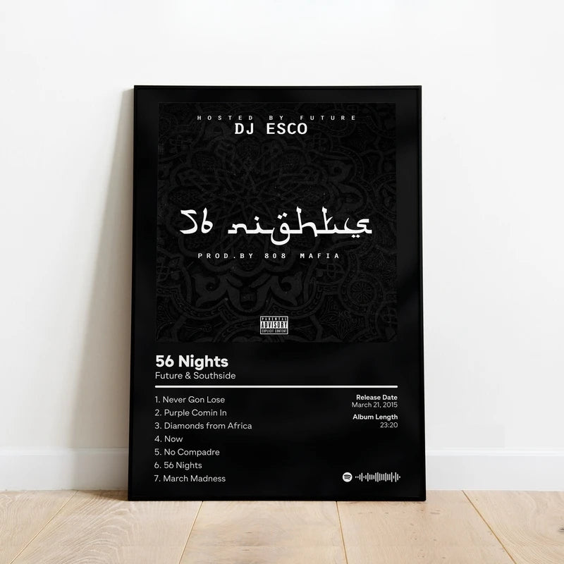 Nordic Hip Hop Poster – Aesthetic Music Canvas Wall Art for Home Decor