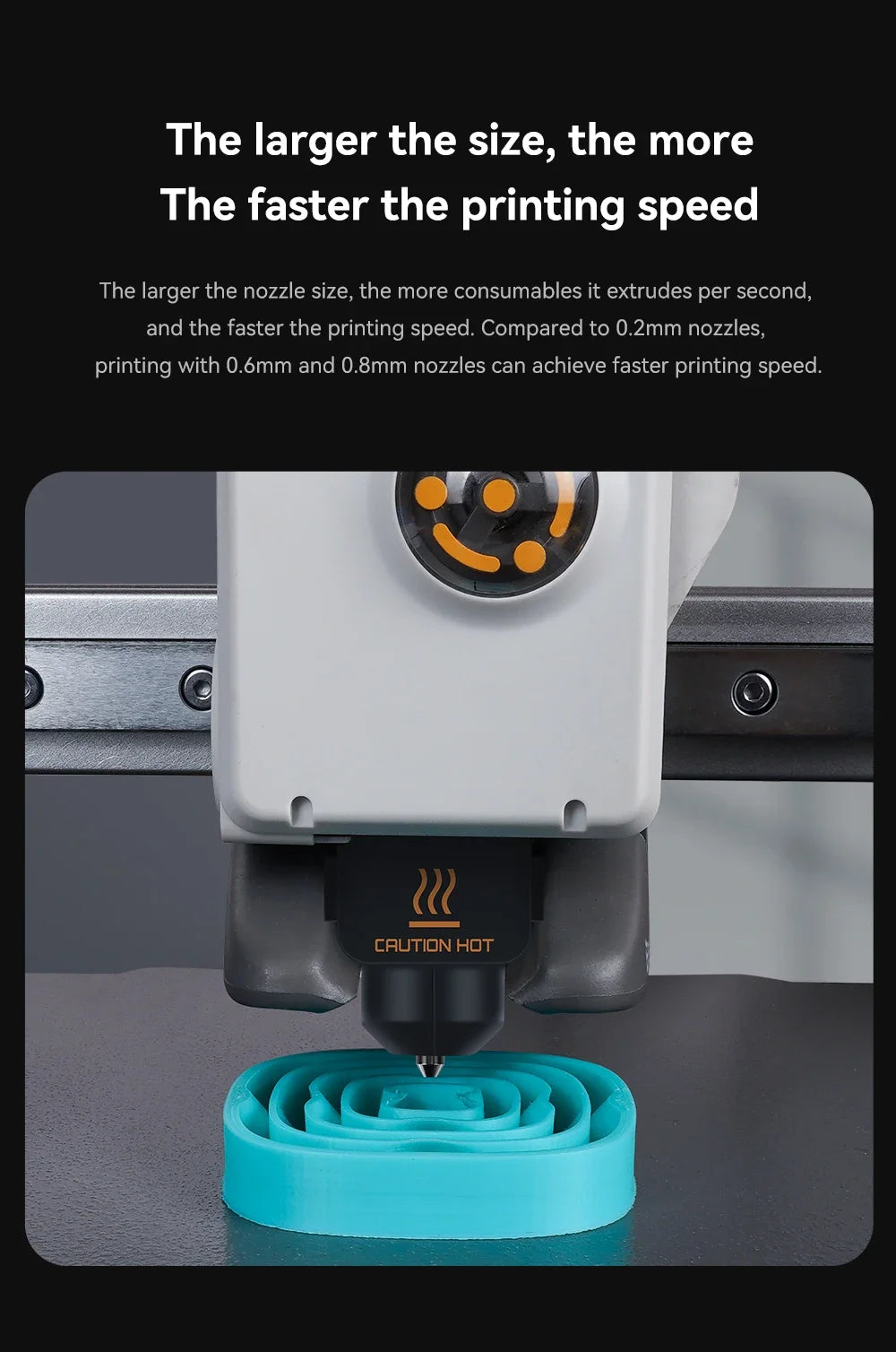 Hardened Steel Hotend Kit – High Speed Nozzles for Bambu Lab 3D Printers
