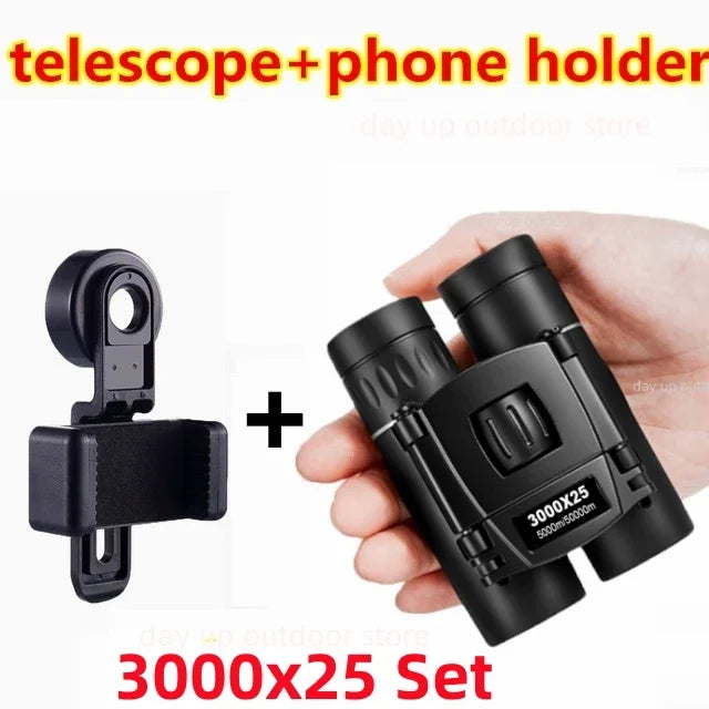 HD Compact Binoculars – Powerful Long Range Optics for Outdoor Hunting Travel